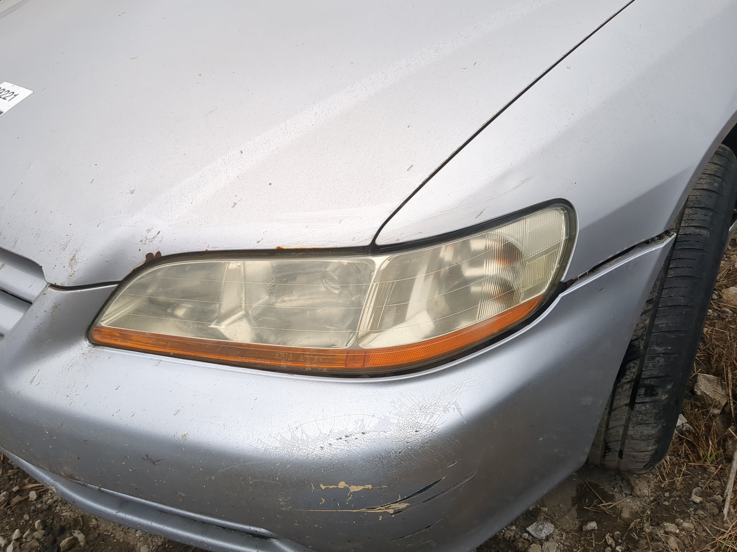 2001-2002 Honda Accord Driver Left Oem Head Light Headlight Lamp - Oemusedautoparts1.com