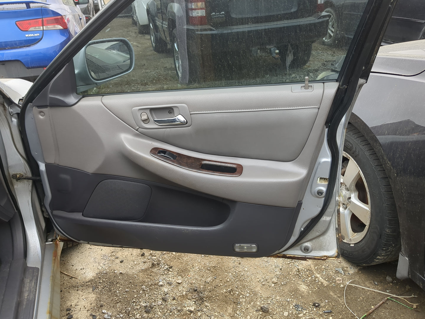 2002 Honda Accord Front Right Passenger Interior Door Panel Trim - Oemusedautoparts1.com