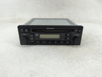2001-2002 Honda Accord Radio AM FM Cd Player Receiver Replacement P/N:39100-S84-A410-M1 Fits Fits 2001 2002 OEM Used Auto Pa