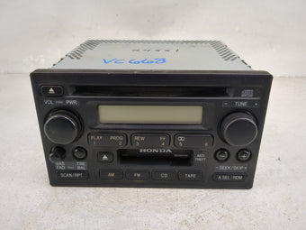 compare product 2002 Honda Accord Radio AM FM Cd Player Receiver Replacement P/N:39101-S82-A510-M1 MU910AC, BHB22000782 Fits OEM Used Auto Parts