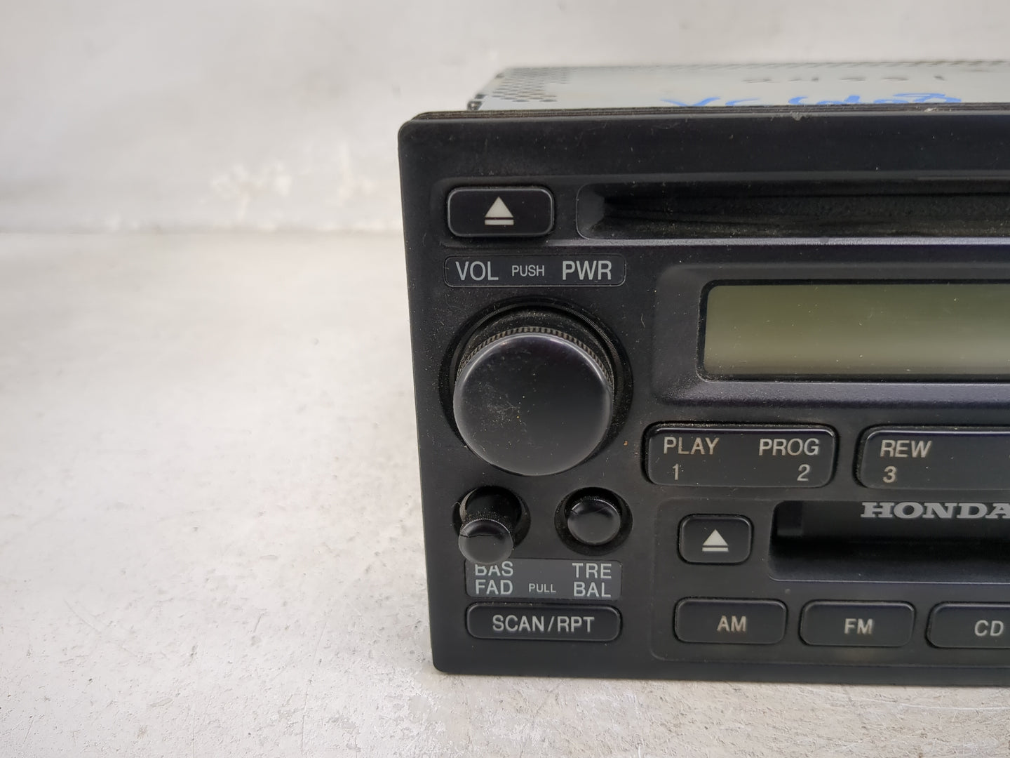 2002 Honda Accord Radio AM FM Cd Player Receiver Replacement P/N:39101-S82-A510-M1 MU910AC, BHB22000782 Fits OEM Used Auto P