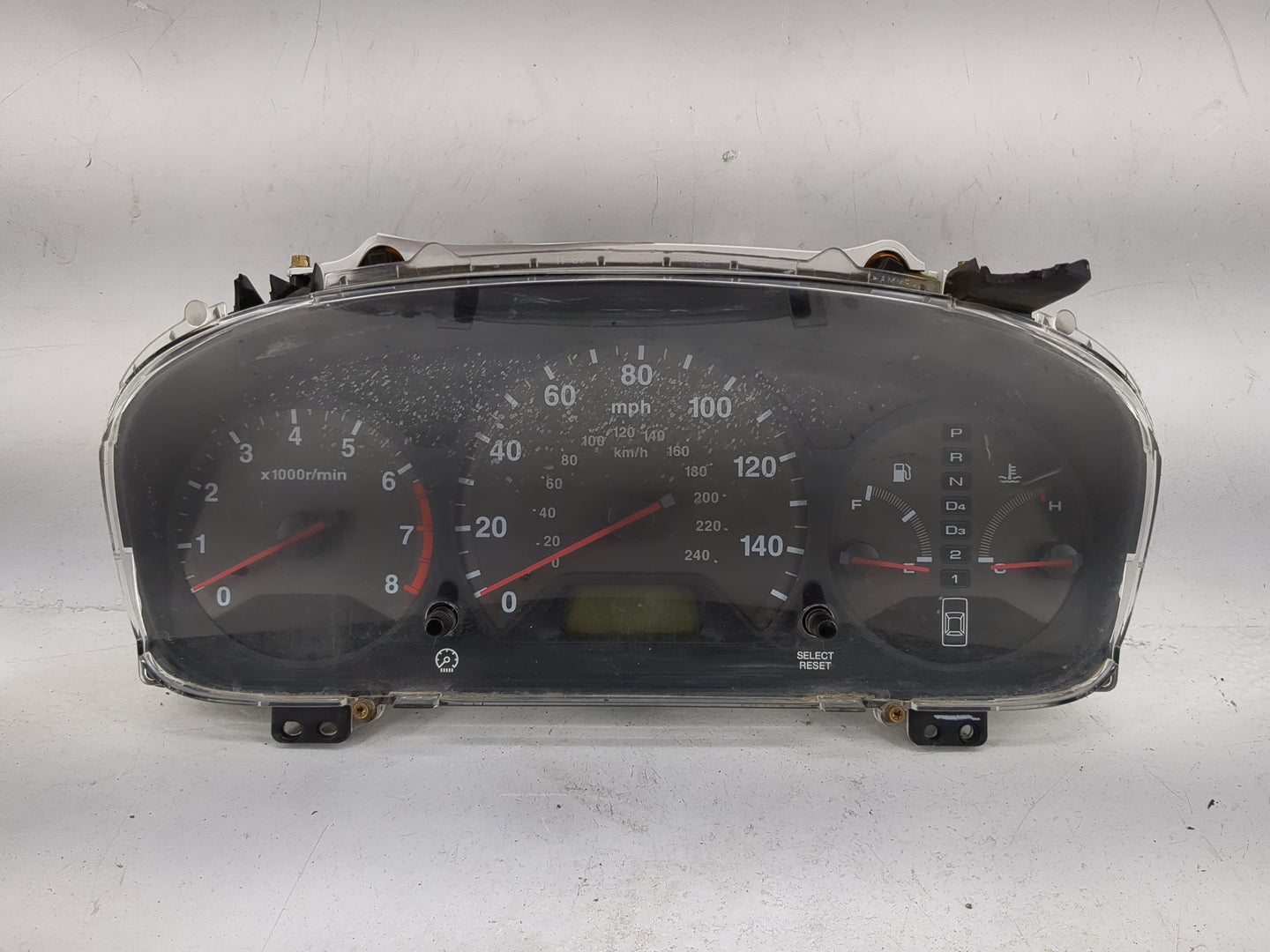 2002 Honda Accord Instrument Cluster Speedometer Gauges Miles: Fits OEM Used Auto Parts - Oemusedautoparts1.com