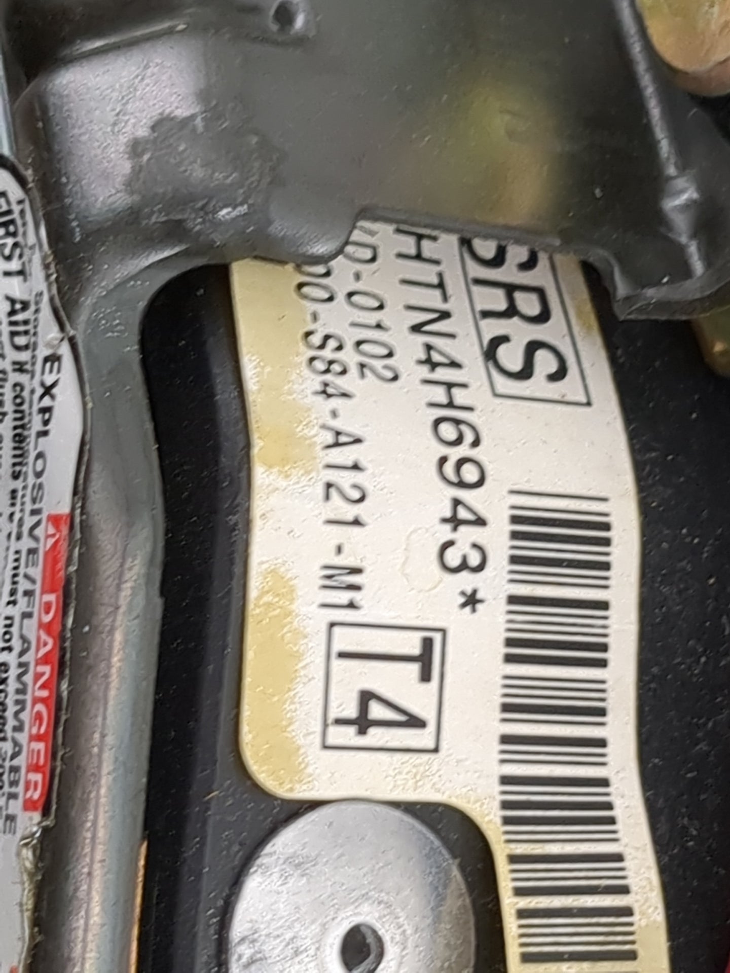 2001-2002 Honda Accord Air Bag Driver Left Steering Wheel Mounted 1480864 - Oemusedautoparts1.com