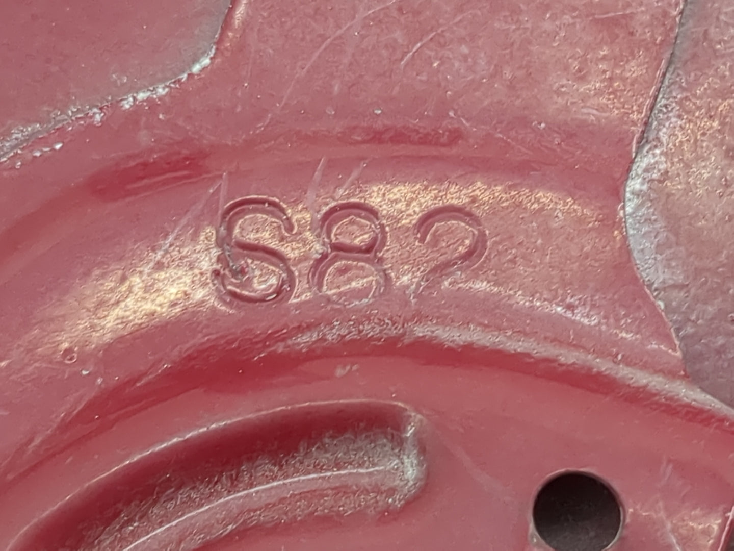 2002 Honda Accord Fuel Tank Door Lid Gas Tank Dark Cherry - Oemusedautoparts1.com
