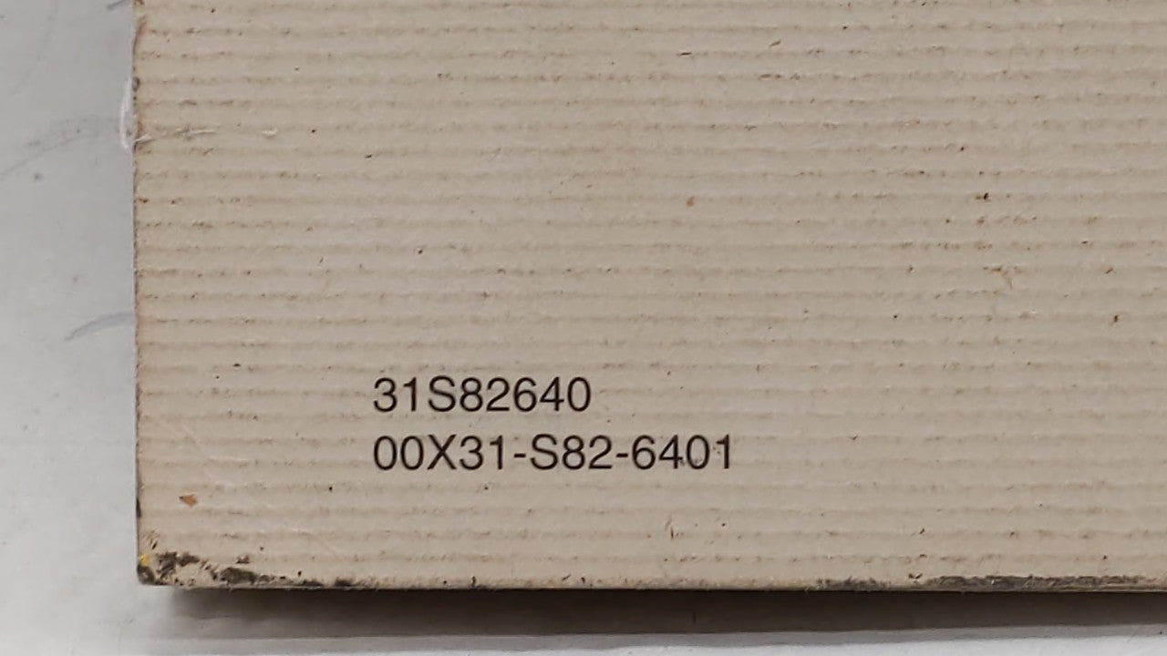 2002 Honda Accord Owners Manual Book Guide OEM Used Auto Parts - Oemusedautoparts1.com