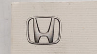 2002 Honda Accord Owners Manual Book Guide OEM Used Auto Parts - Oemusedautoparts1.com