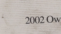 2002 Honda Accord Owners Manual Book Guide OEM Used Auto Parts - Oemusedautoparts1.com