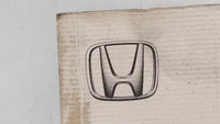 2002 Honda Accord Owners Manual Book Guide OEM Used Auto Parts - Oemusedautoparts1.com
