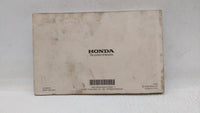2002 Honda Accord Owners Manual Book Guide OEM Used Auto Parts - Oemusedautoparts1.com
