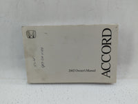 2002 Honda Accord Owners Manual Book Guide P/N:31S84640 00X31-S84-6401 OEM Used Auto Parts - Oemusedautoparts1.com