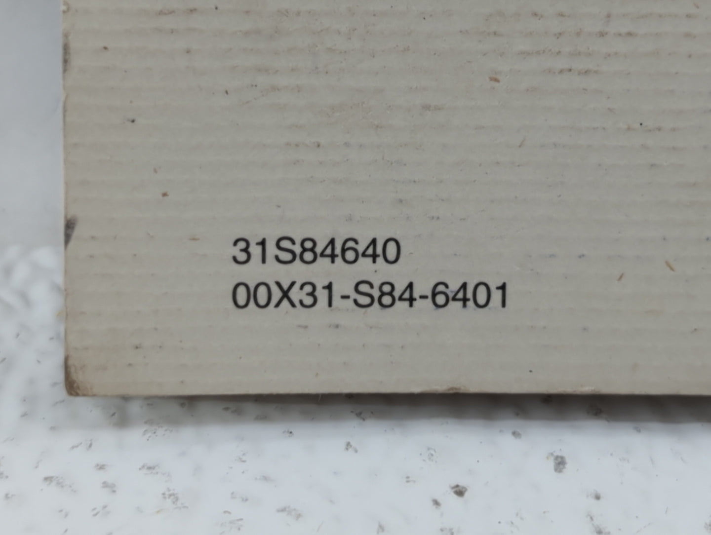 2002 Honda Accord Owners Manual Book Guide P/N:31S84640 00X31-S84-6401 OEM Used Auto Parts - Oemusedautoparts1.com