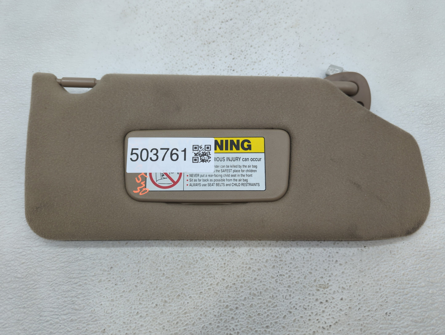 1998-2002 Honda Accord Sun Visor Shade Replacement Passenger Right Mirror Fits Fits 1998 1999 2000 2001 2002 OEM Used Auto P
