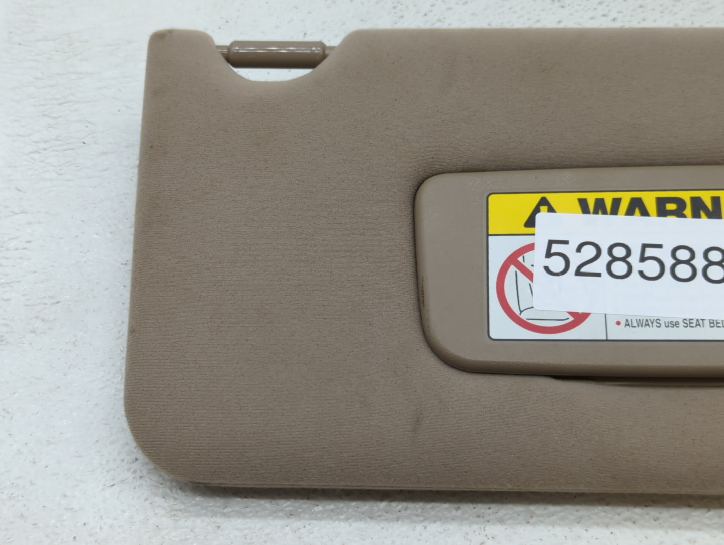 1998-2002 Honda Accord Sun Visor Shade Replacement Passenger Right Mirror Fits Fits 1998 1999 2000 2001 2002 OEM Used Auto P