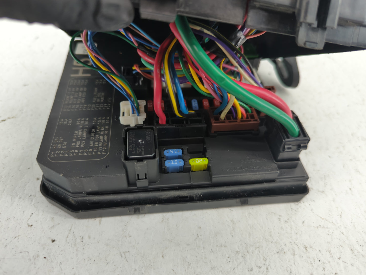 2000-2002 Honda Accord Fusebox Fuse Box Panel Relay Module P/N:284B7 3RA3E Fits Fits 2000 2001 2002 OEM Used Auto Parts - Oe