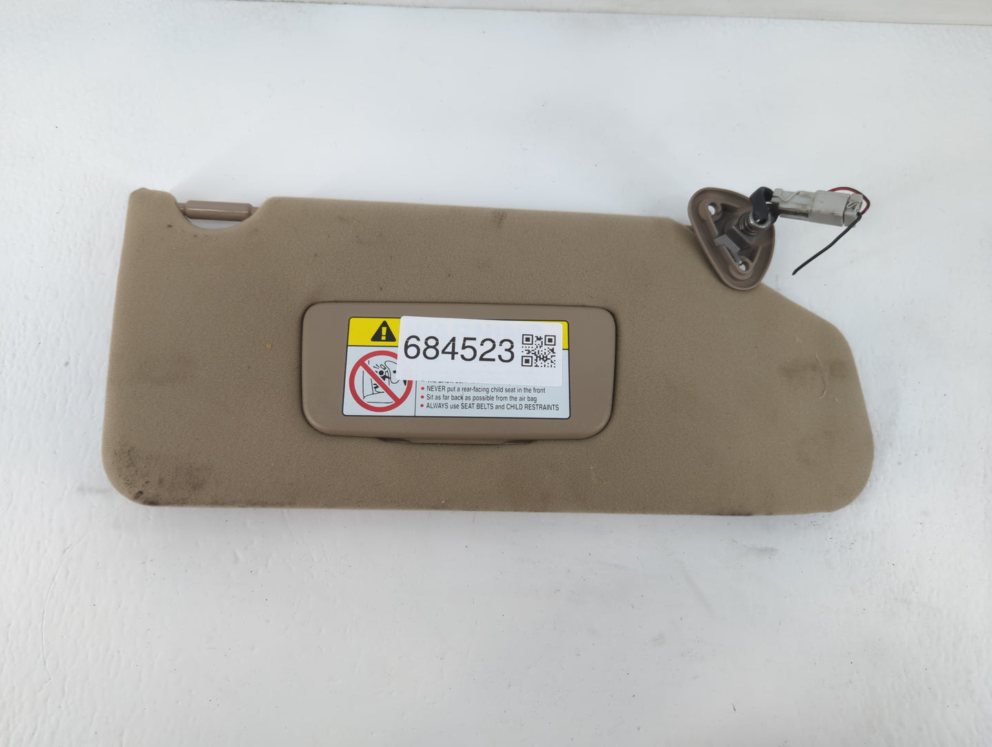 1998-2002 Honda Accord Sun Visor Shade Replacement Passenger Right Mirror Fits Fits 1998 1999 2000 2001 2002 OEM Used Auto P