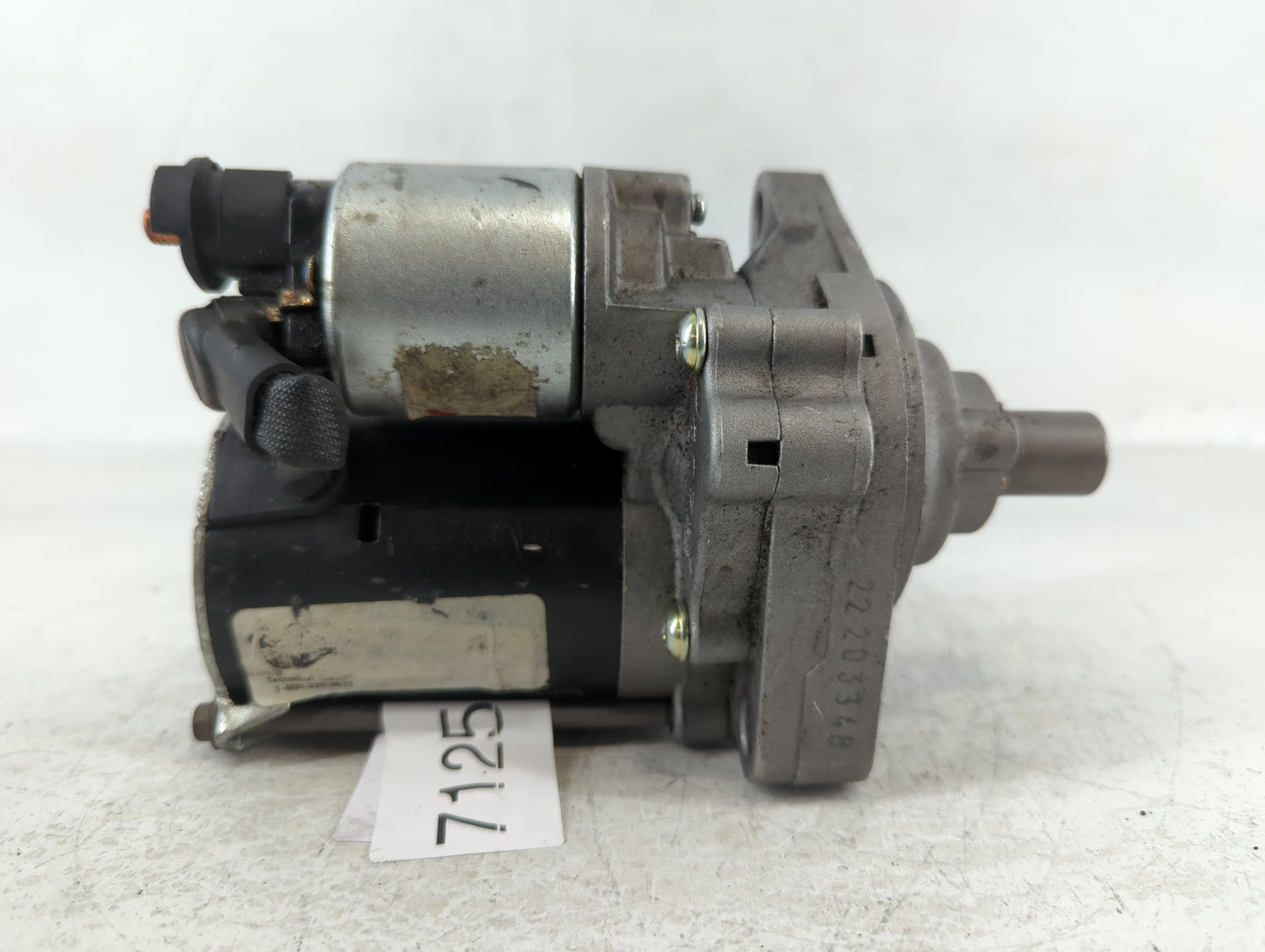 1998-2002 Honda Accord Car Starter Motor Solenoid OEM P/N:22203348 Fits Fits 1998 1999 2000 2001 2002 OEM Used Auto Parts - 