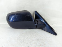 1999-2002 Honda Accord Passenger Right Side View Manual Door Mirror Blue - Oemusedautoparts1.com