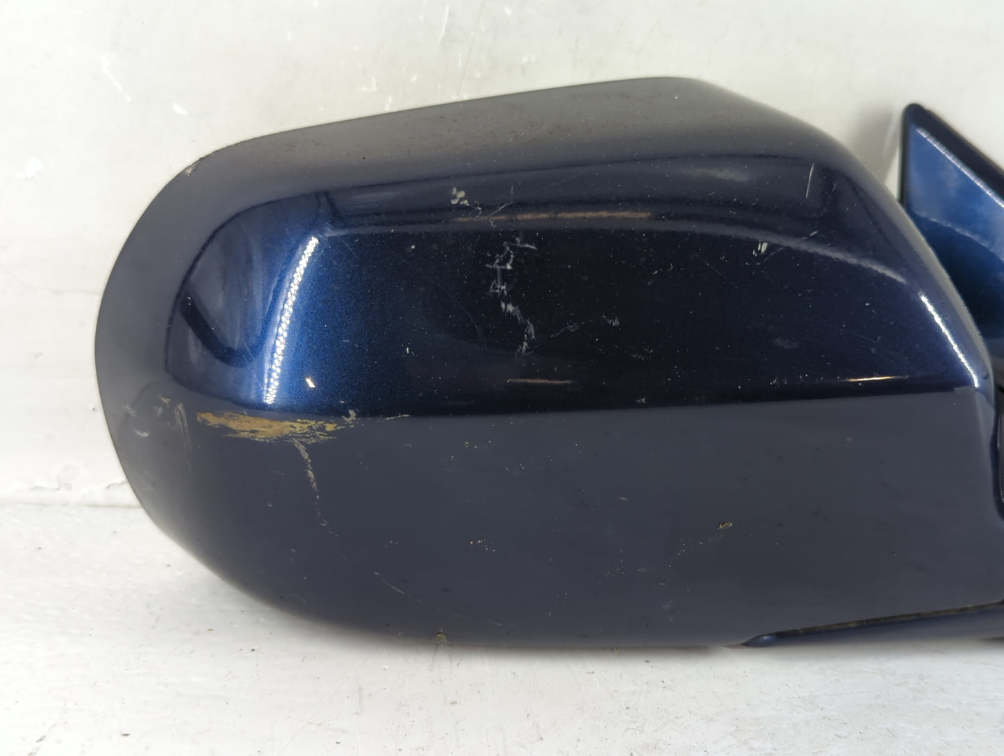 1999-2002 Honda Accord Passenger Right Side View Manual Door Mirror Blue - Oemusedautoparts1.com