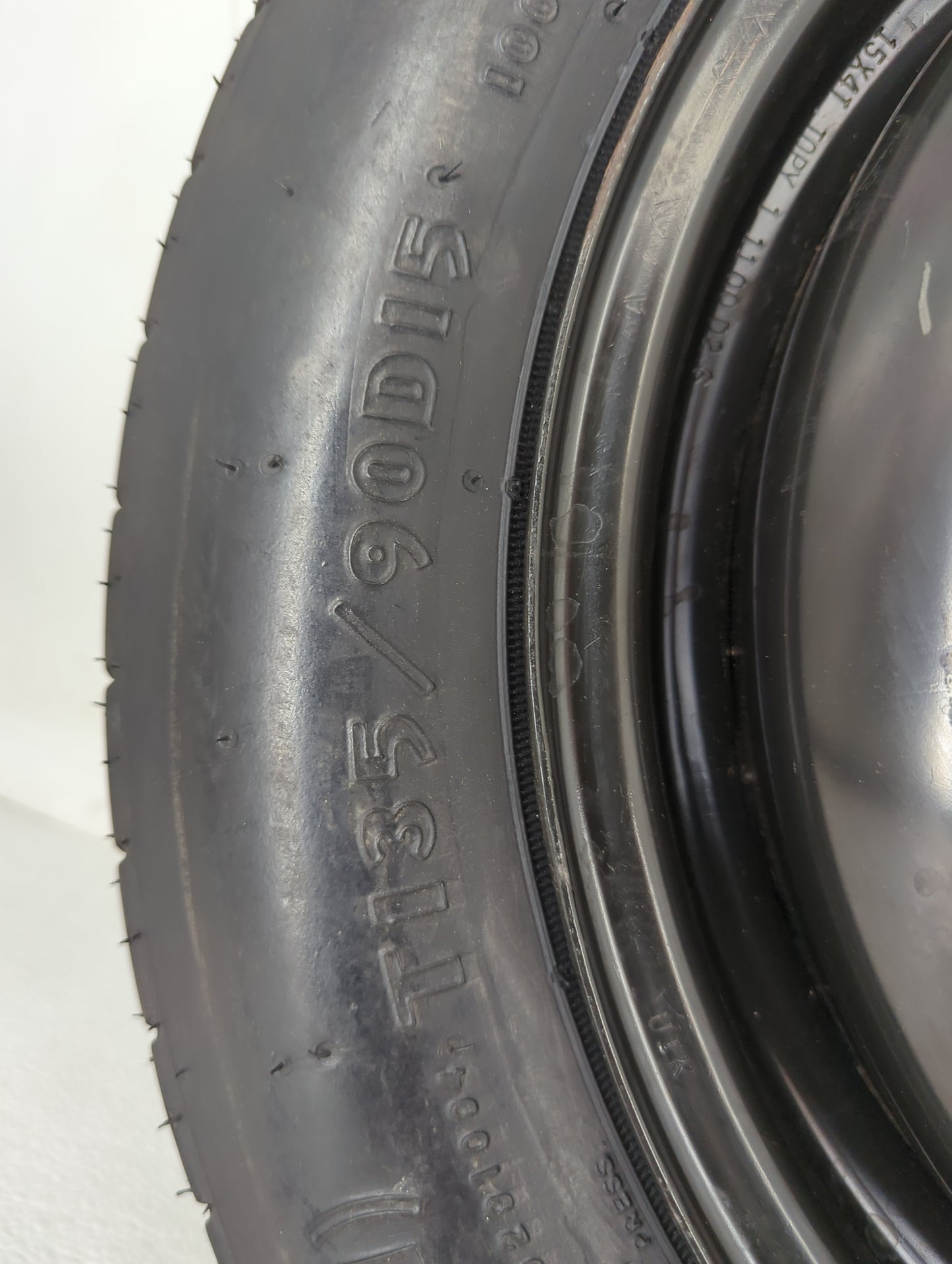 2001-2002 Honda Accord Spare Donut Tire Wheel Rim Oem - Oemusedautoparts1.com