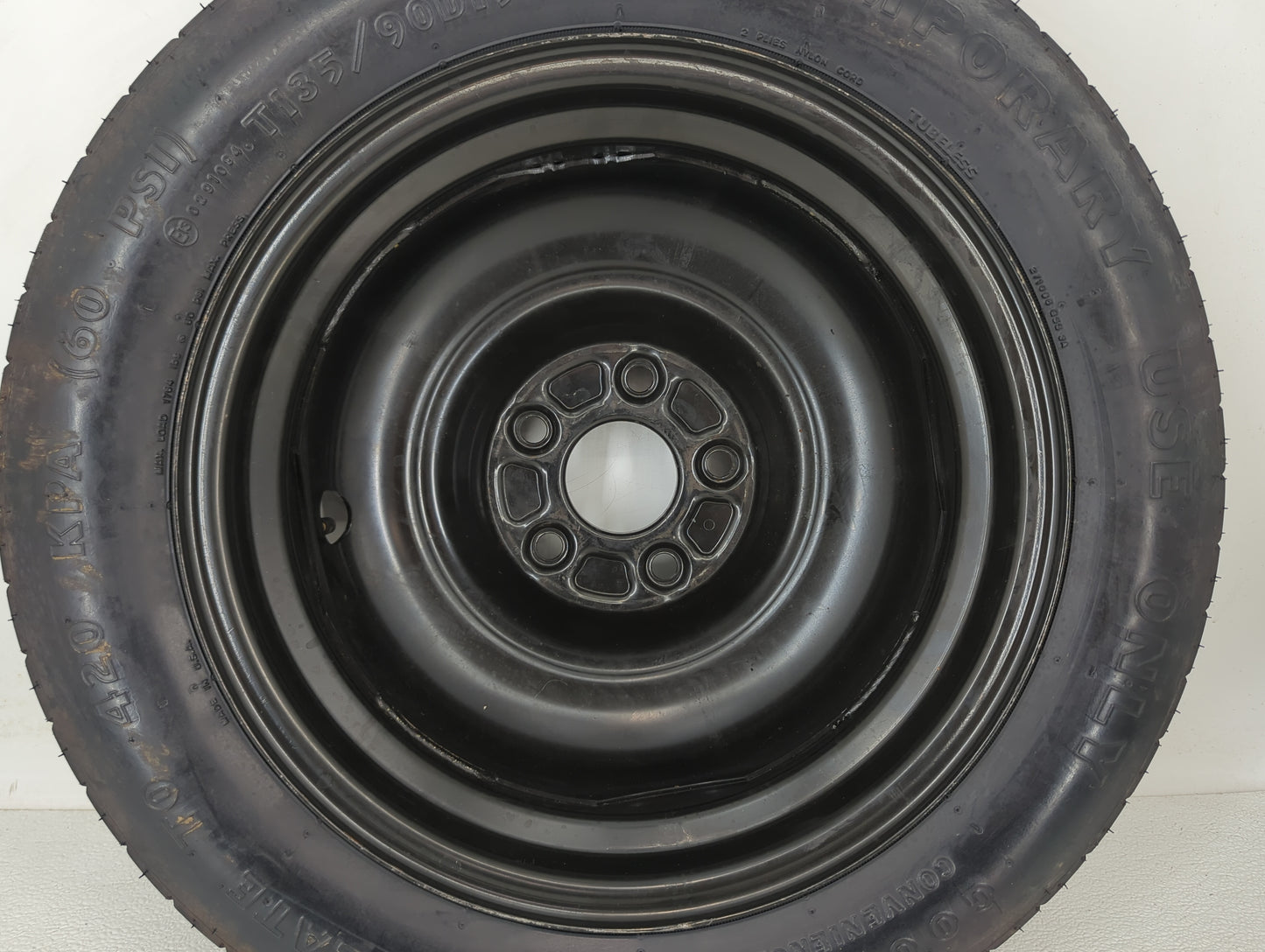 2001-2002 Honda Accord Spare Donut Tire Wheel Rim Oem - Oemusedautoparts1.com