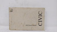 2002 Honda Civic Owners Manual Book Guide OEM Used Auto Parts - Oemusedautoparts1.com