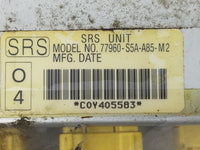 2002 Honda Civic PCM Engine Control Computer ECU ECM PCU OEM P/N:77960-S5A-A85-M2 Fits OEM Used Auto Parts - Oemusedautopart