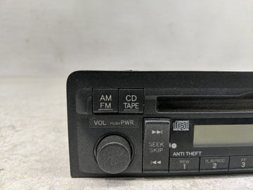 2001-2003 Honda Civic Radio AM FM Cd Player Receiver Replacement P/N:39101-S5P-A510-M1 Fits Fits 2001 2002 2003 OEM Used Auto Parts