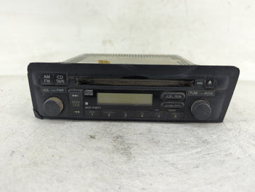 2001-2002 Honda Civic Radio AM FM Cd Player Receiver Replacement P/N:39101-S5A-A610-M1 Fits Fits 2001 2002 OEM Used Auto Par