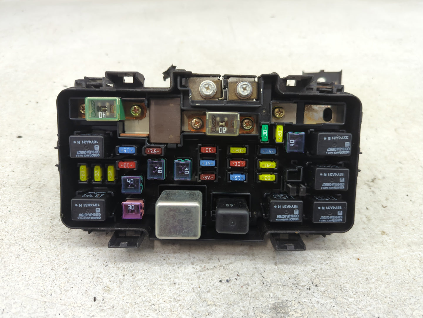 2001-2005 Honda Civic Fusebox Fuse Box Panel Relay Module P/N:S5A-A12 Fits Fits 2001 2002 2003 2004 2005 OEM Used Auto Parts