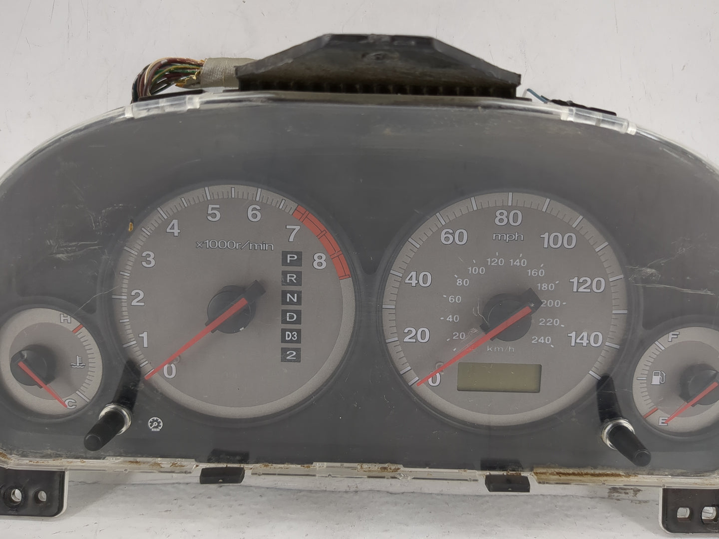 2002 Honda Civic Instrument Cluster Speedometer Gauges P/N:HR0286103M0C0 78100S5P Miles: Fits OEM Used Auto Parts - Oemuseda