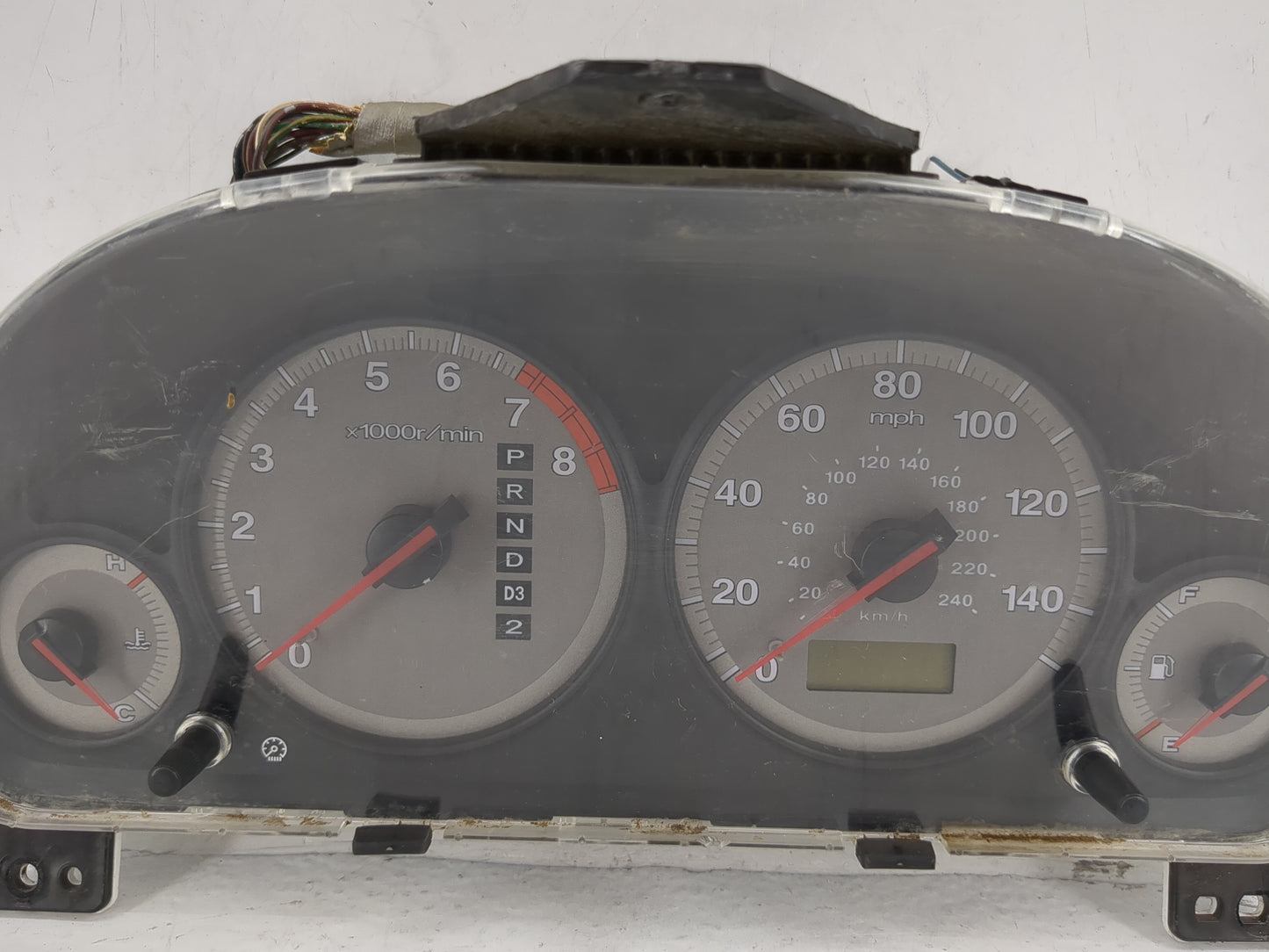 2002 Honda Civic Instrument Cluster Speedometer Gauges P/N:HR0286103M0C0 78100S5P Miles: Fits OEM Used Auto Parts - Oemuseda