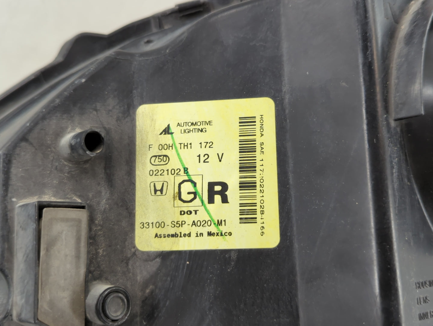 2001-2003 Honda Civic Passenger Right Oem Head Light Headlight Lamp - Oemusedautoparts1.com