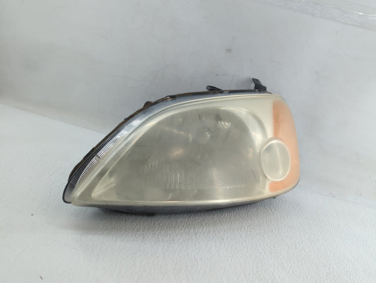 2001-2003 Honda Civic Driver Left Oem Head Light Headlight Lamp - Oemusedautoparts1.com