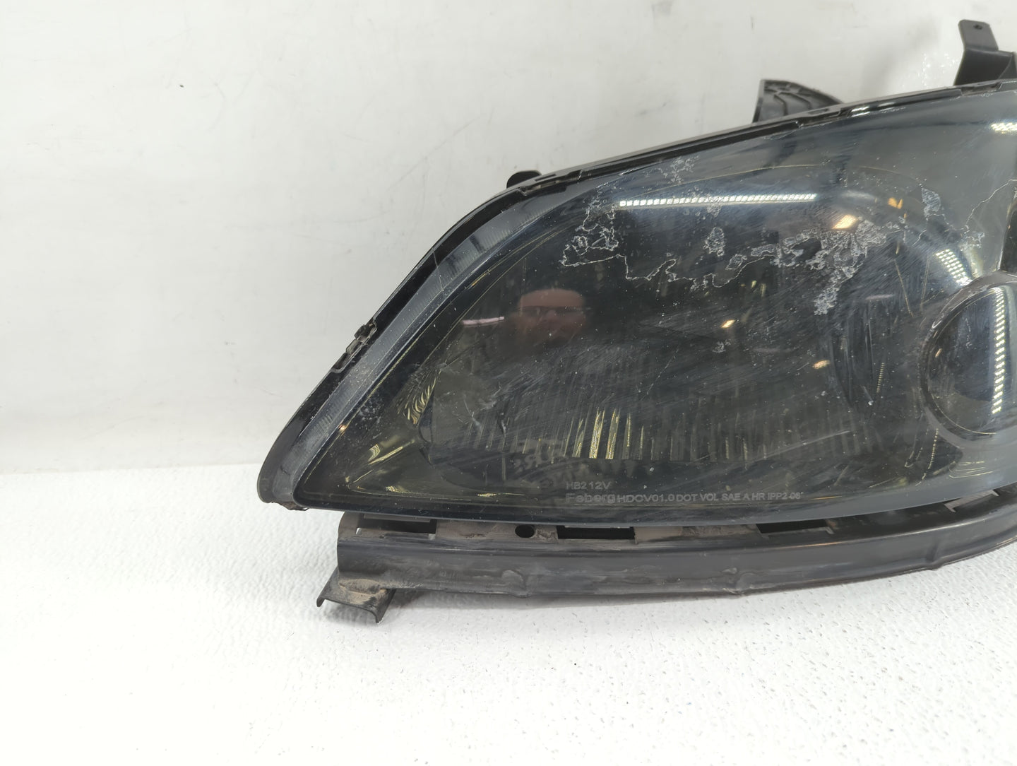 2001-2003 Honda Civic Driver Left Oem Head Light Headlight Lamp - Oemusedautoparts1.com