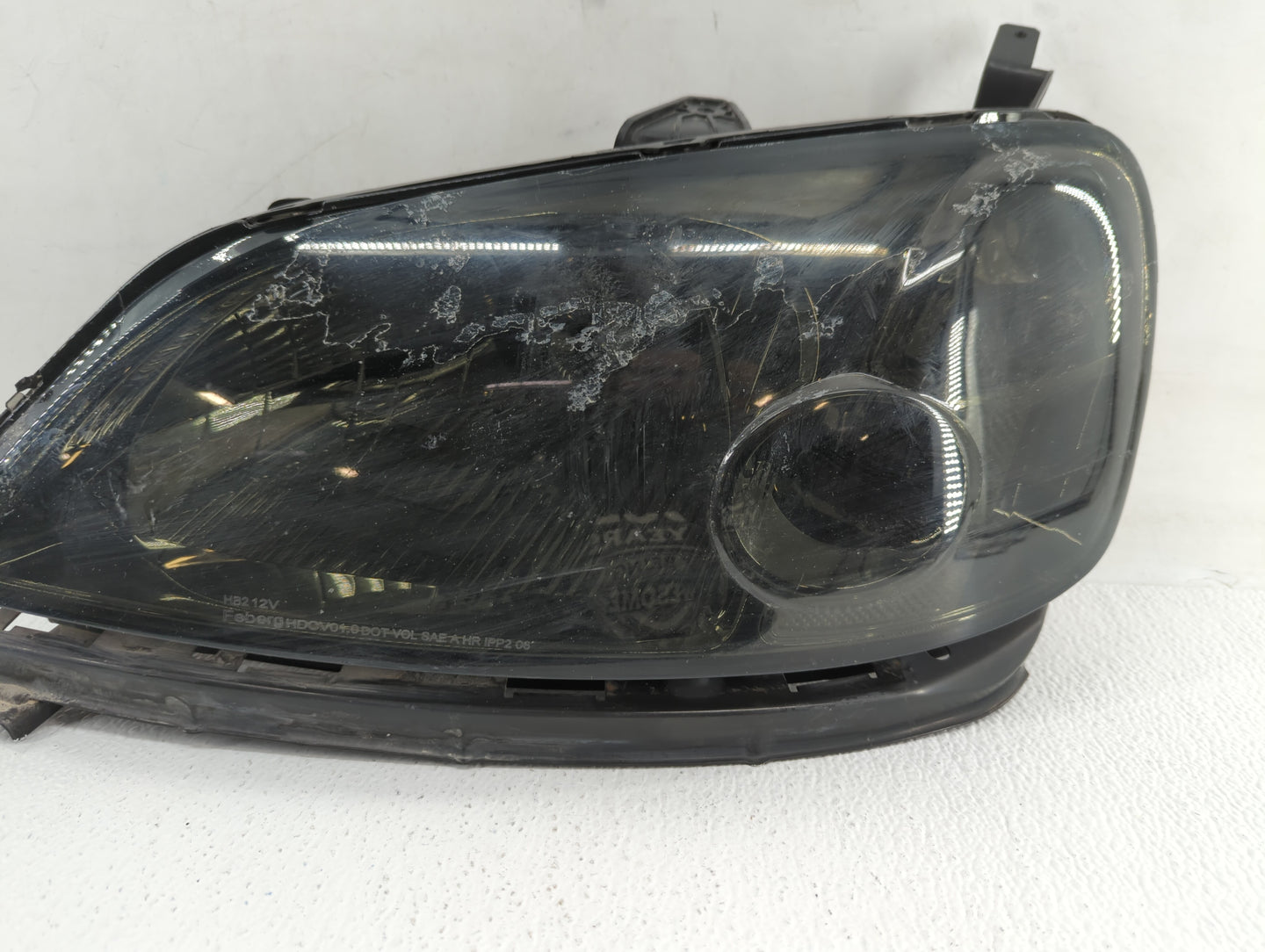 2001-2003 Honda Civic Driver Left Oem Head Light Headlight Lamp - Oemusedautoparts1.com