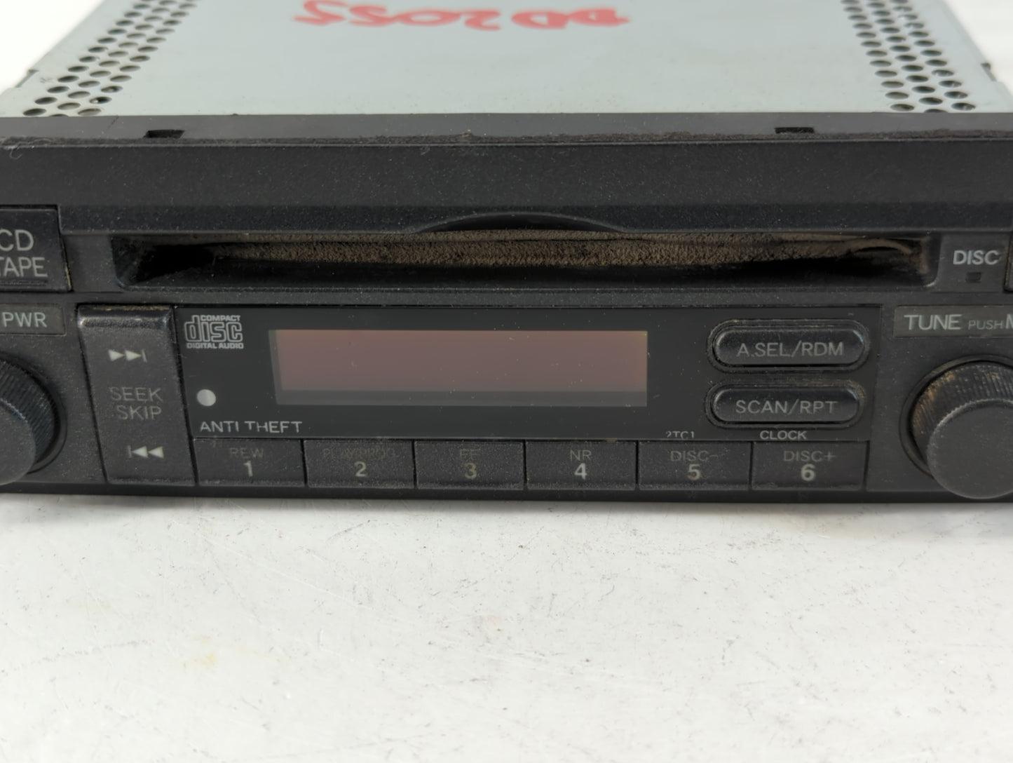 2001-2003 Honda Civic Am Fm Cd Player Radio Receiver - Oemusedautoparts1.com