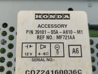 2001-2003 Honda Civic Am Fm Cd Player Radio Receiver - Oemusedautoparts1.com