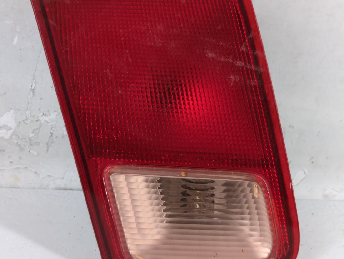 2001-2002 Honda Civic Tail Light Assembly Driver Left OEM Fits Fits 2001 2002 OEM Used Auto Parts - Oemusedautoparts1.com