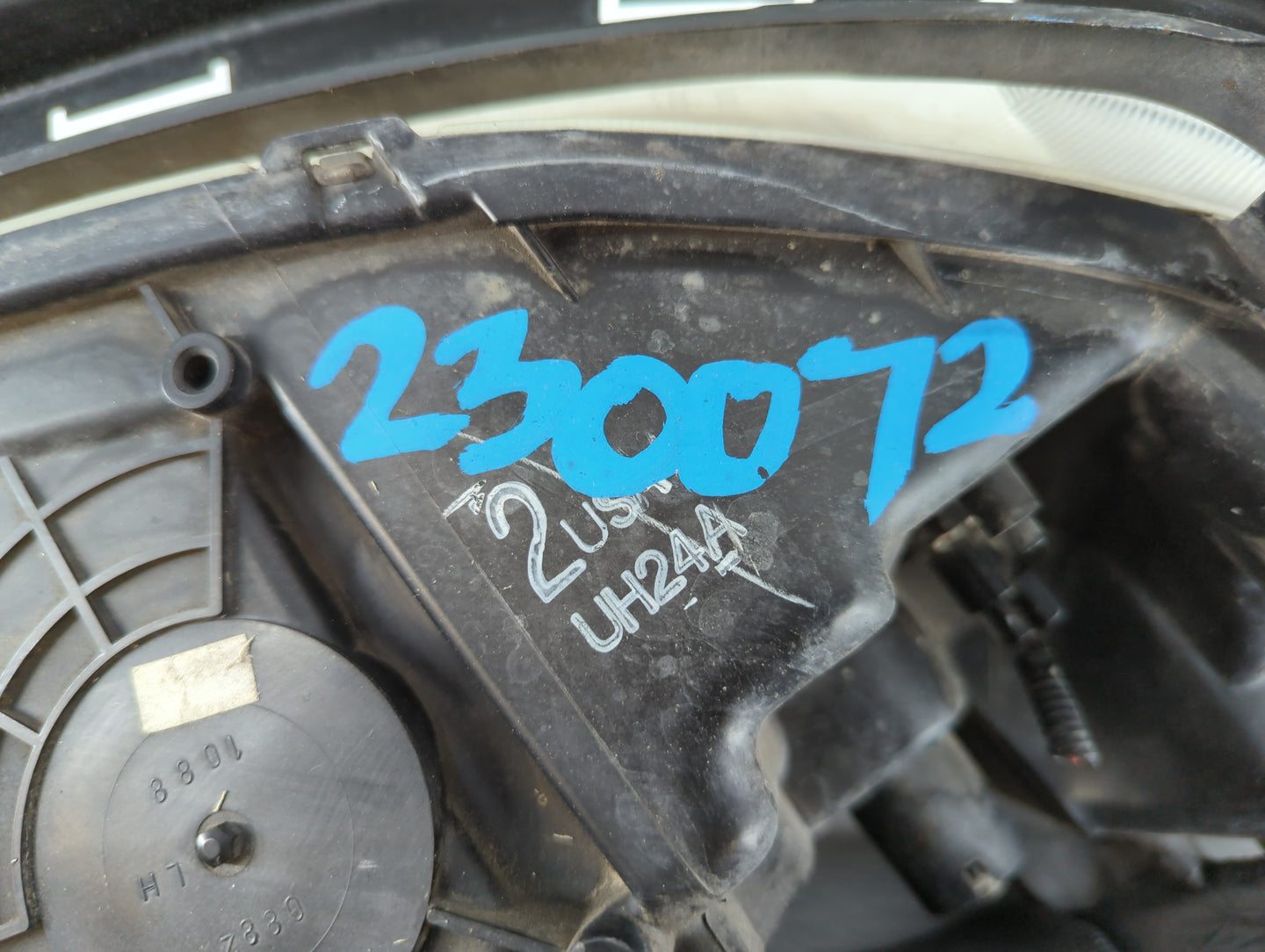 2001-2003 Honda Civic Driver Left Oem Head Light Headlight Lamp - Oemusedautoparts1.com