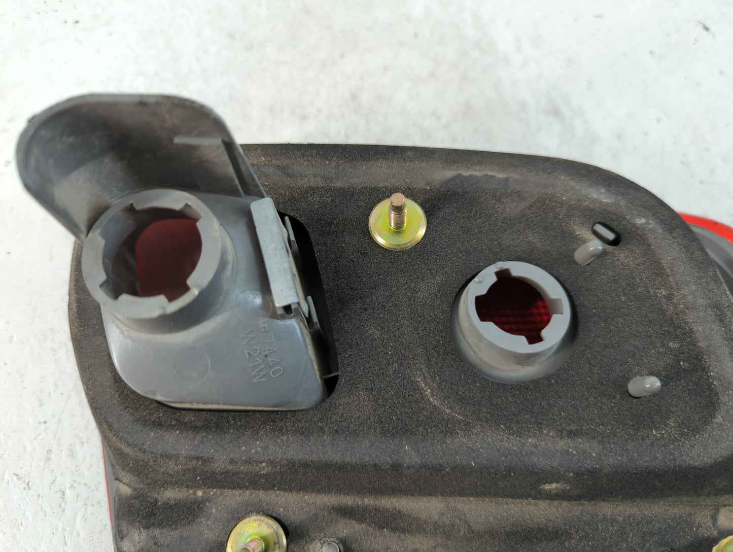 2002-2003 Honda Civic Tail Light Assembly Driver Left OEM Fits Fits 2002 2003 OEM Used Auto Parts - Oemusedautoparts1.com