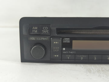 2001-2003 Honda Civic Radio AM FM Cd Player Receiver Replacement P/N:39101-S5P-A510-M1 Fits Fits 2001 2002 2003 OEM Used Auto Parts