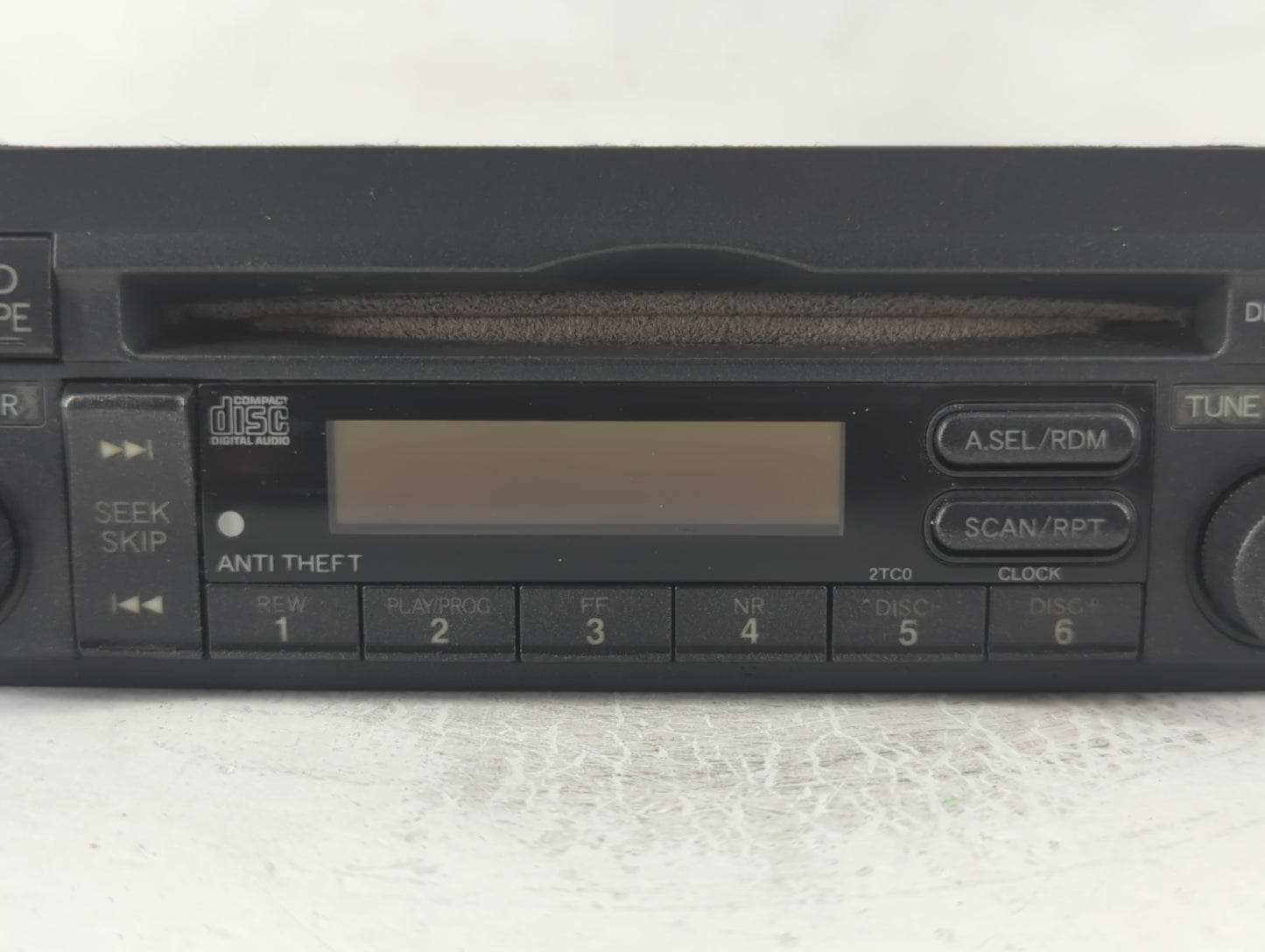 2001-2003 Honda Civic Radio AM FM Cd Player Receiver Replacement P/N:39101-S5P-A510-M1 Fits Fits 2001 2002 2003 OEM Used Aut
