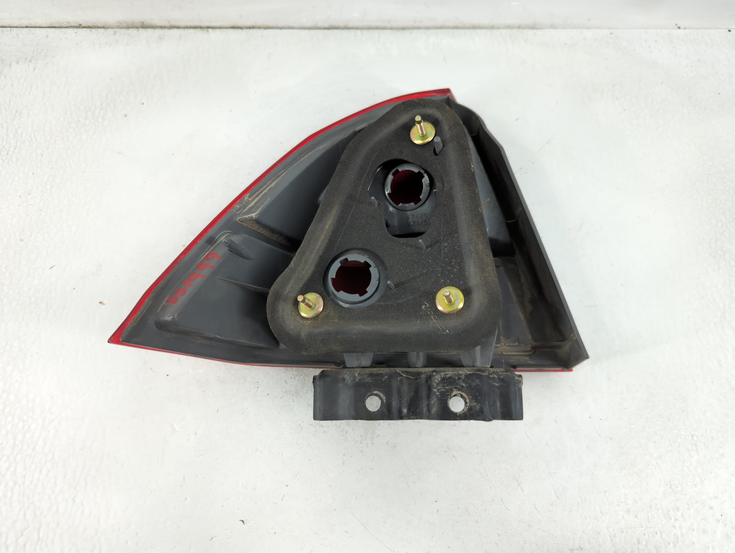2001-2002 Honda Civic Tail Light Assembly Passenger Right OEM Fits Fits 2001 2002 2003 OEM Used Auto Parts - Oemusedautopart