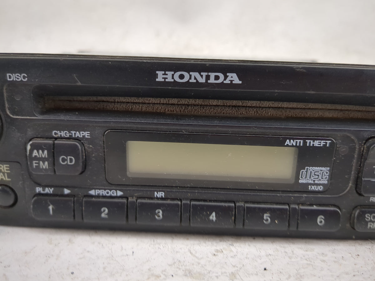2002 Honda Odyssey Radio AM FM Cd Player Receiver Replacement P/N:39100-S0X-C020 CQ-JH8161X Fits OEM Used Auto Parts - Oemus