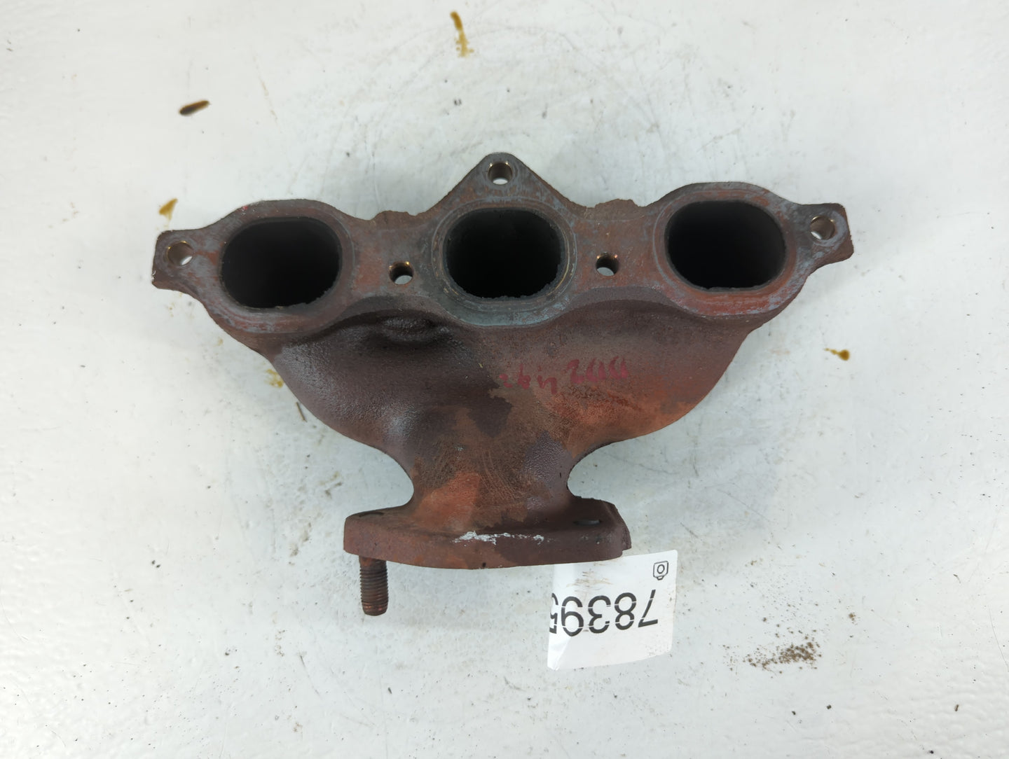 2000-2004 Honda Odyssey Turbocharger Exhaust Manifold With Turbo Charger - Oemusedautoparts1.com