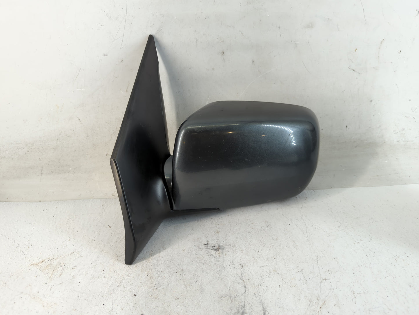 2003-2008 Honda Pilot Driver Left Side View Manual Door Mirror Black - Oemusedautoparts1.com