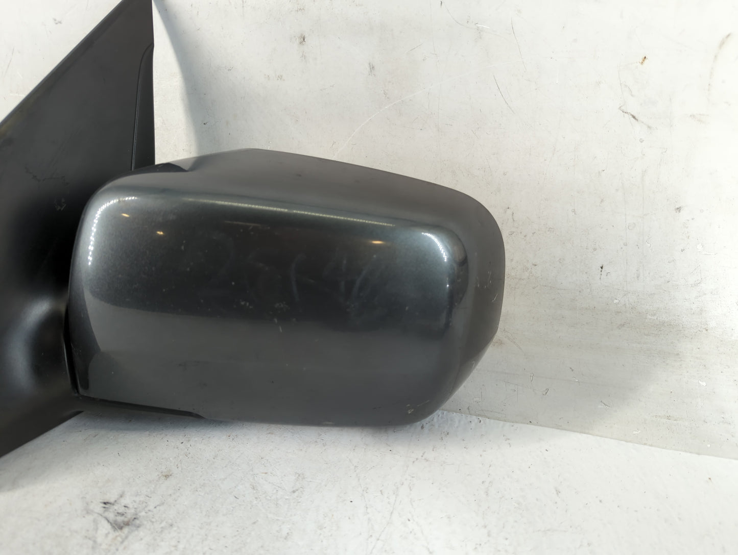 2003-2008 Honda Pilot Driver Left Side View Manual Door Mirror Black - Oemusedautoparts1.com