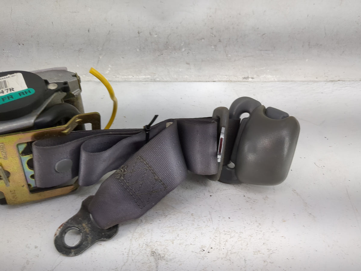 2000-2006 Hyundai Accent Passenger Front Seatbelt Retractor Gray - Oemusedautoparts1.com