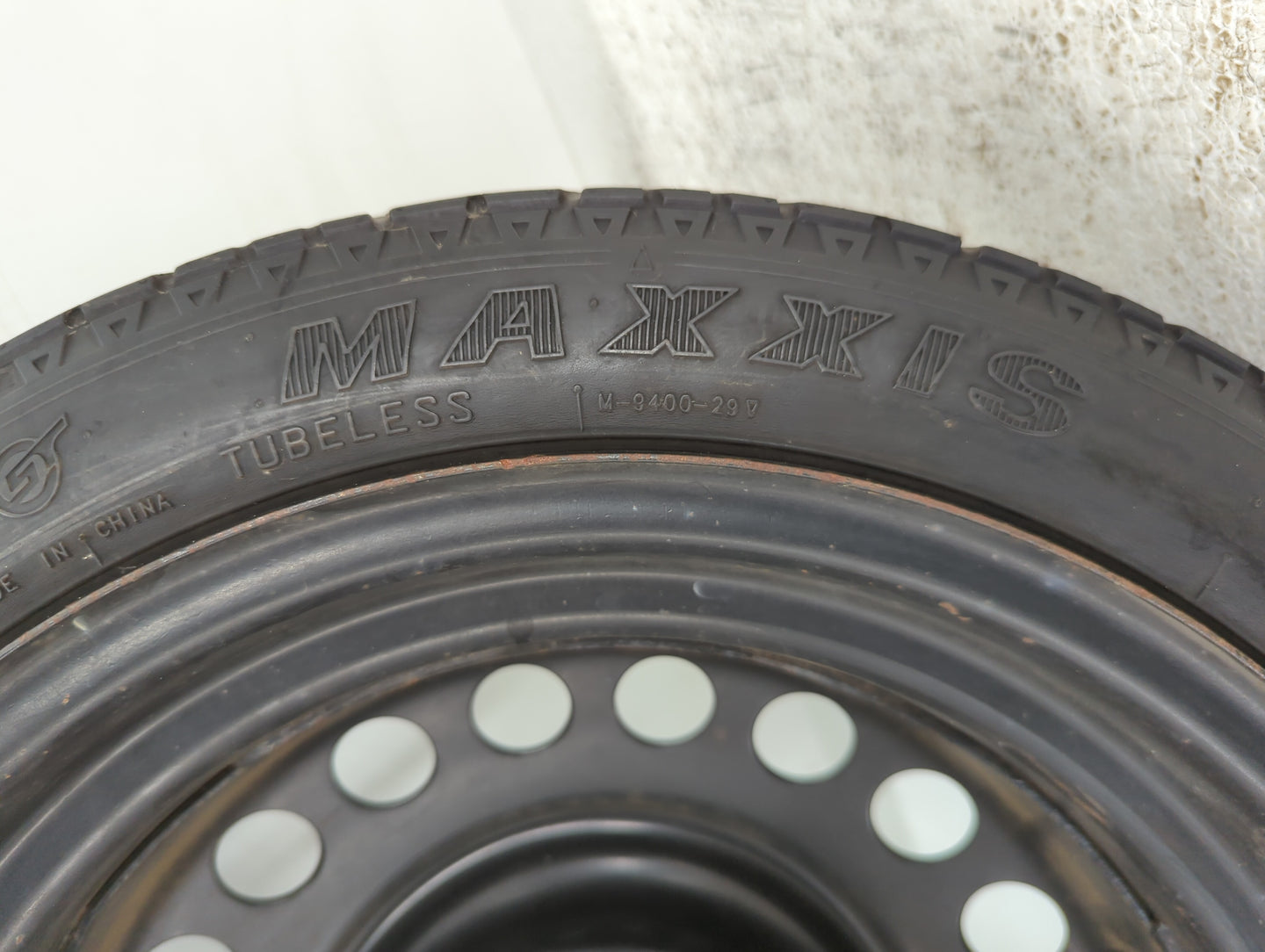 1992-2006 Hyundai Elantra Spare Donut Tire Wheel Rim Oem - Oemusedautoparts1.com