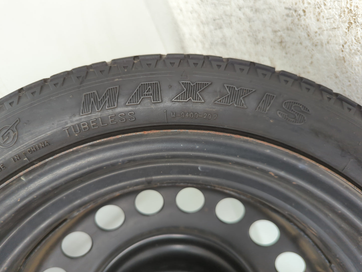 1992-2006 Hyundai Elantra Spare Donut Tire Wheel Rim Oem - Oemusedautoparts1.com